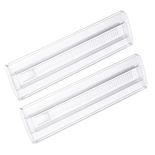 2Pcs Drawer Partition Board Adjustable Clear Drawer Dividers for Clothes Kitchen Organization Home Storage Tool