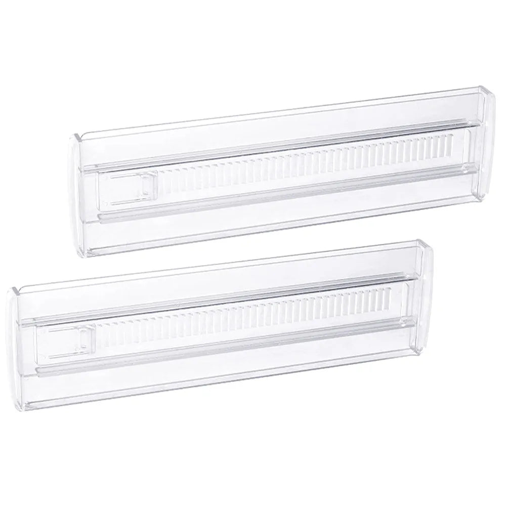 2Pcs Drawer Partition Board Adjustable Clear Drawer Dividers for Clothes Kitchen Organization Home Storage Tool
