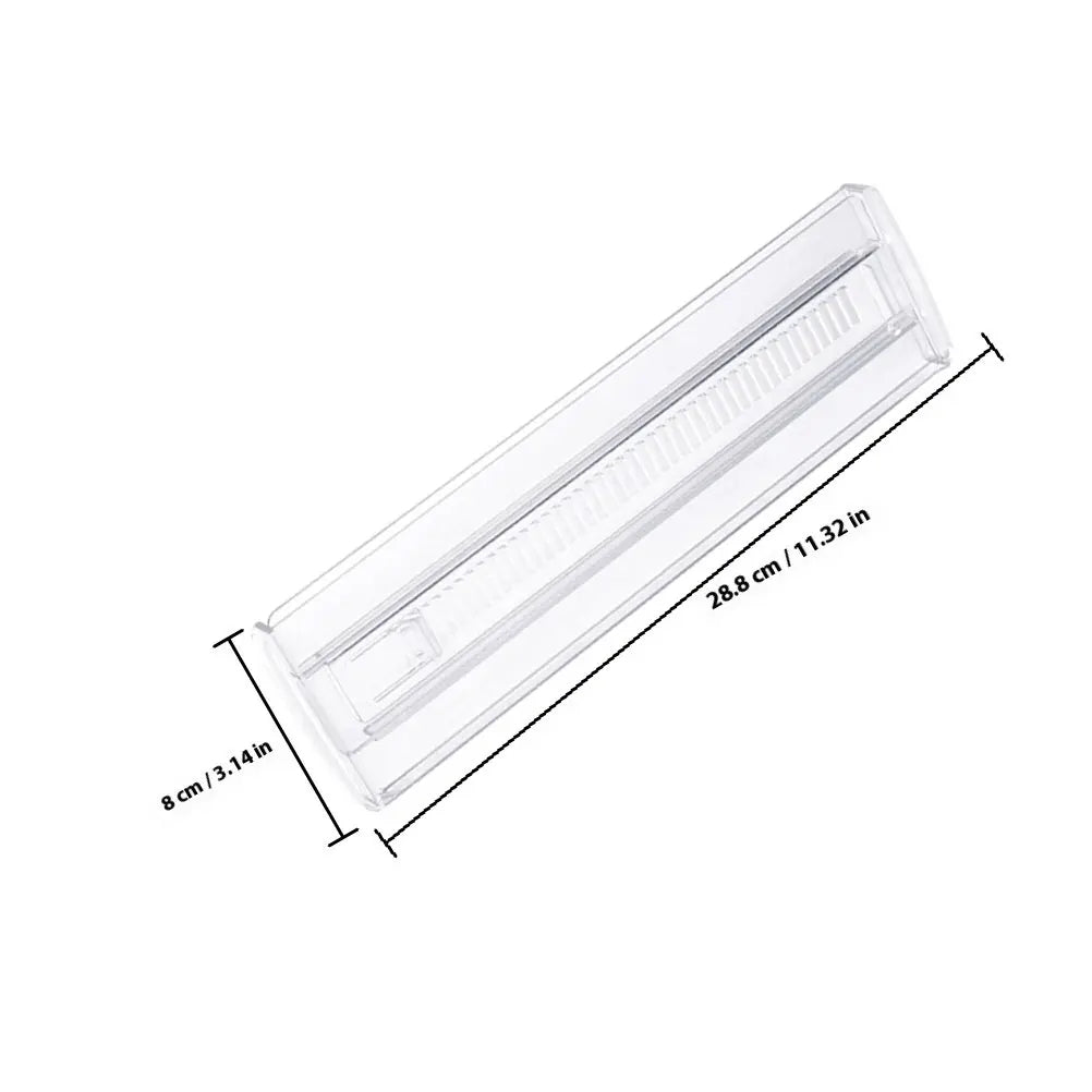 2Pcs Drawer Partition Board Adjustable Clear Drawer Dividers for Clothes Kitchen Organization Home Storage Tool