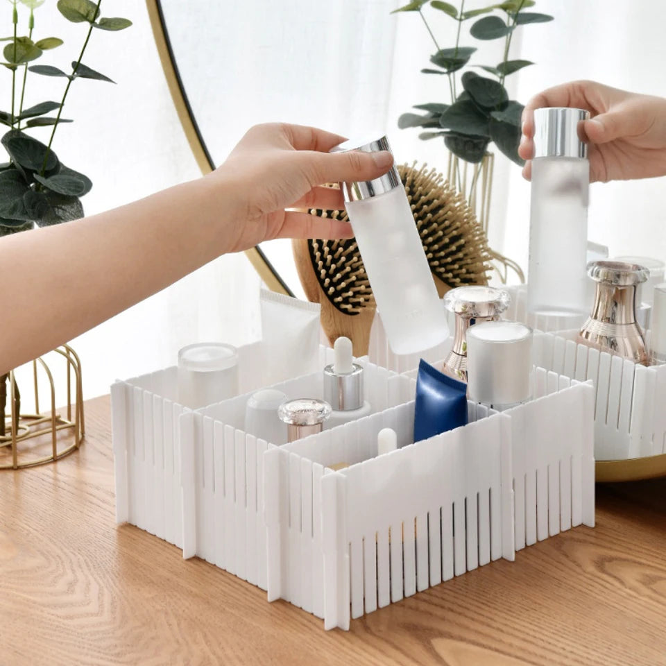 Flexible Separators Adjustable Organizers Customizable Size Design Customizable Drawer Dividers Bedroom Drawer Organization
