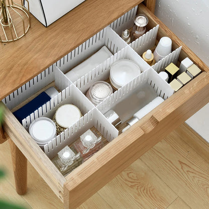 Flexible Separators Adjustable Organizers Customizable Size Design Customizable Drawer Dividers Bedroom Drawer Organization